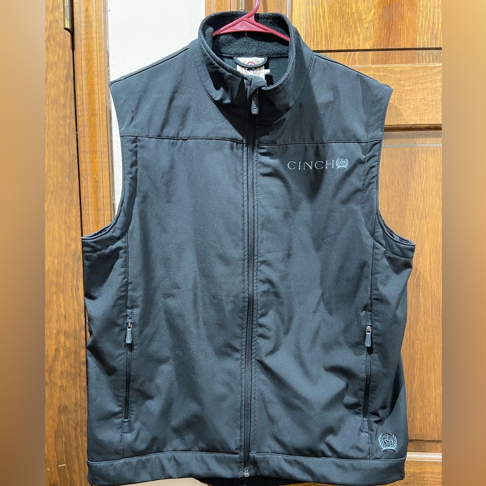 Black Cinch Vest